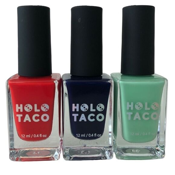 3 HOLO TACO: HOT TAKE / INDIGO BLUE / CRIME AND PUNISHMENT - Picture 2 of 15